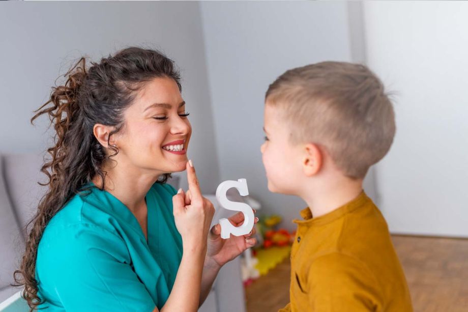 Speech and language therapy SALT